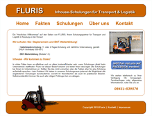 Tablet Screenshot of fluris.de